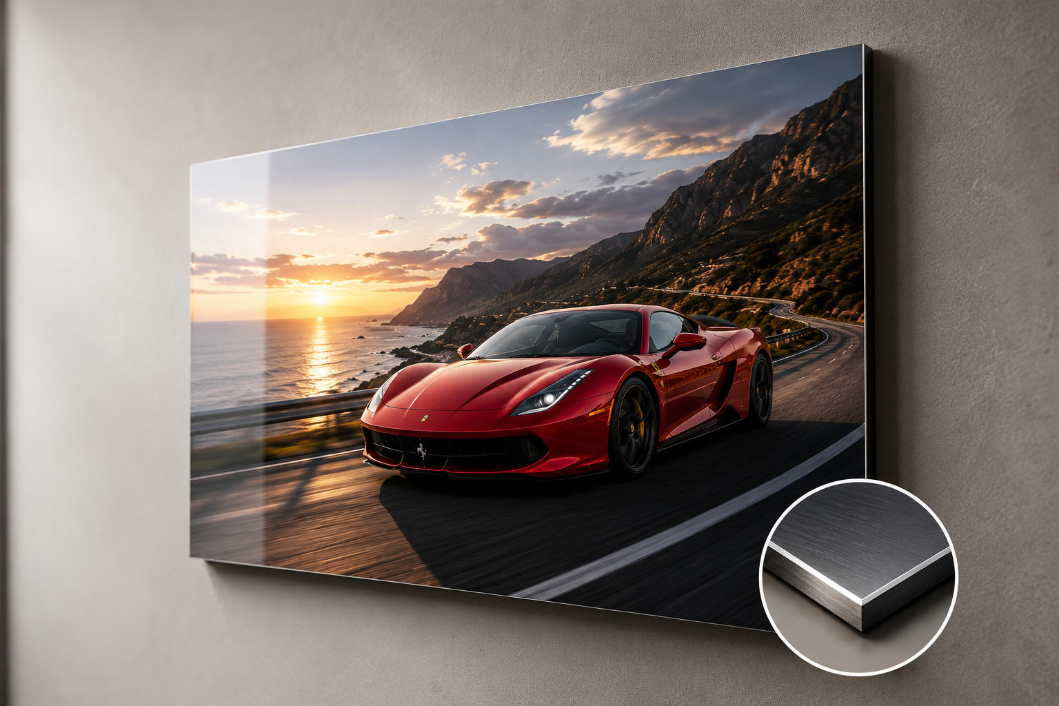 Support aluminium laminé